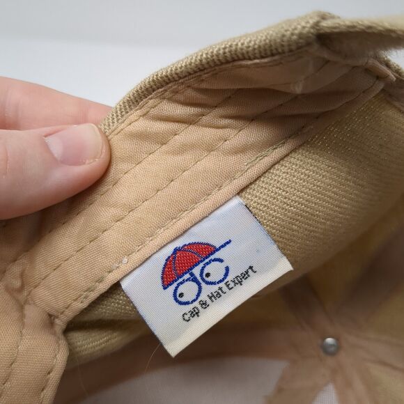 USS Idaho SSN 799 Strapback Hat Tan One Size Adjustable Embroidered 6 Panel - Picture 8 of 9